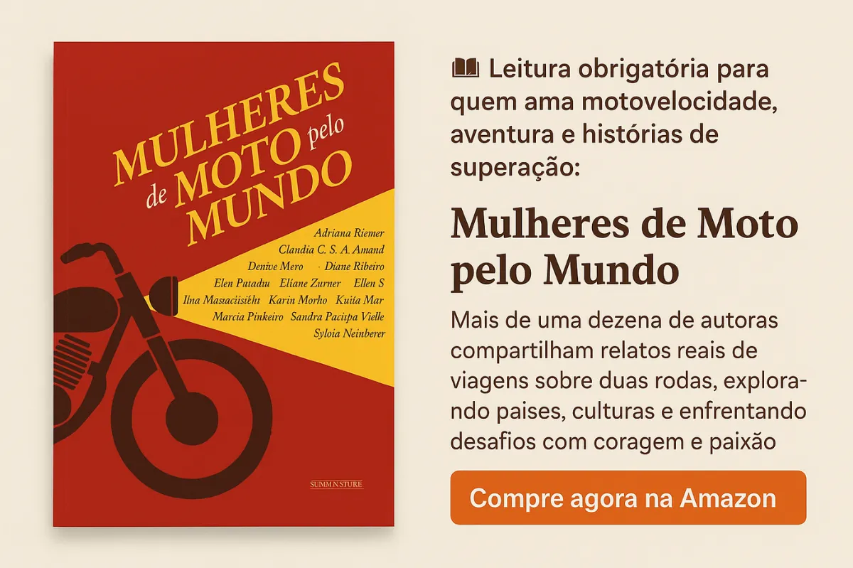 Mulheres de Moto pelo Mundo - Adriana Riemer