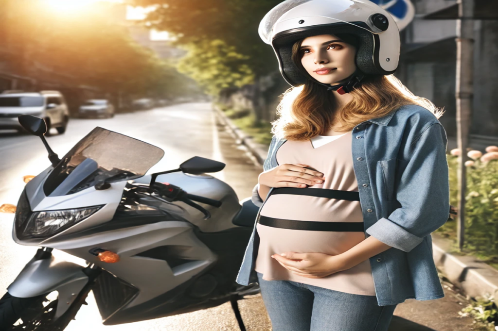 Mulher Grávida Pode Andar de Moto - Veja o Que Dizem os Médicos e a Lei.