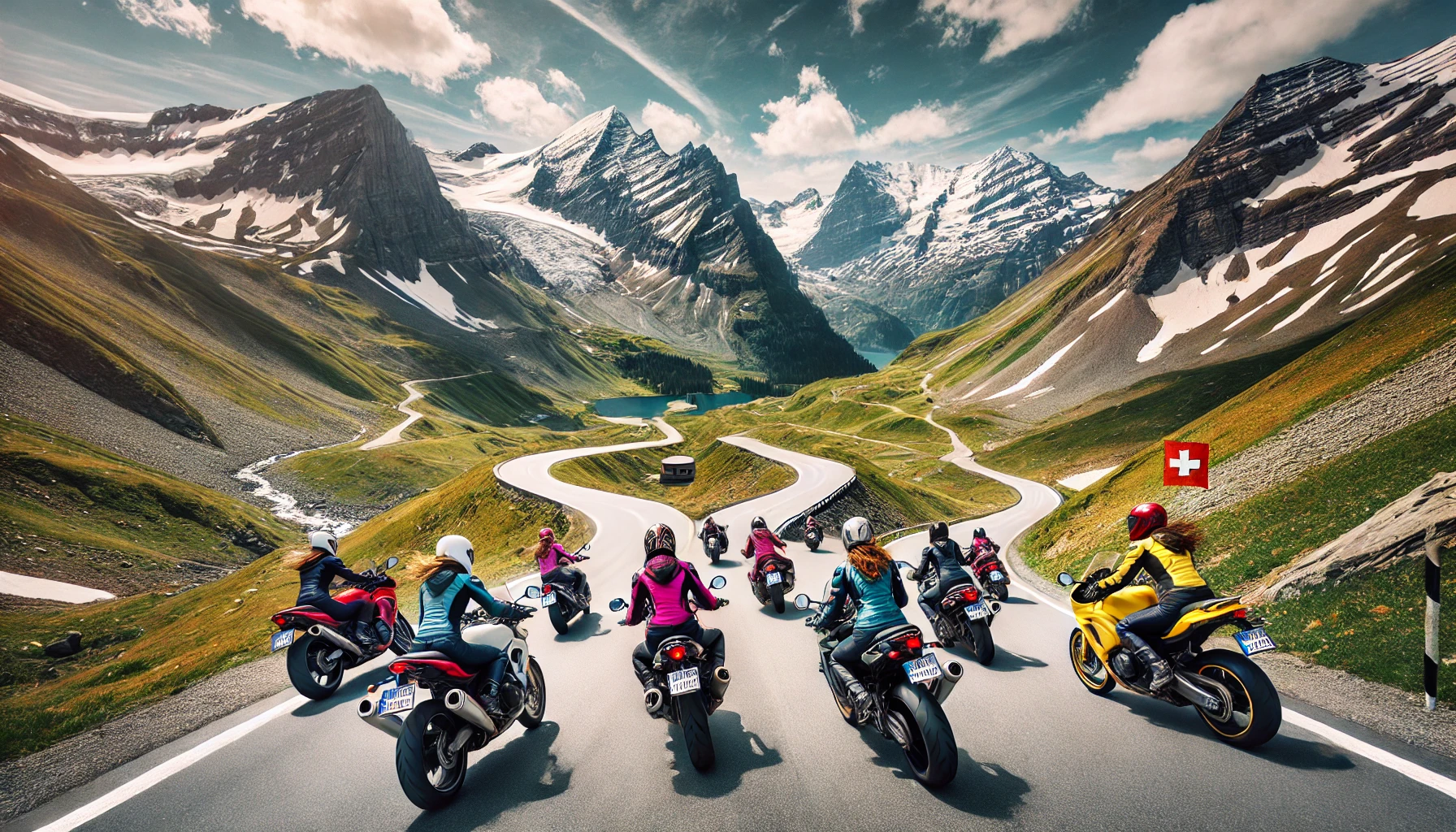Os Alpes Suíços - Guia Completo de Viagem Para Mulheres Motociclistas, Liberdade, Roteiros e Conexões.