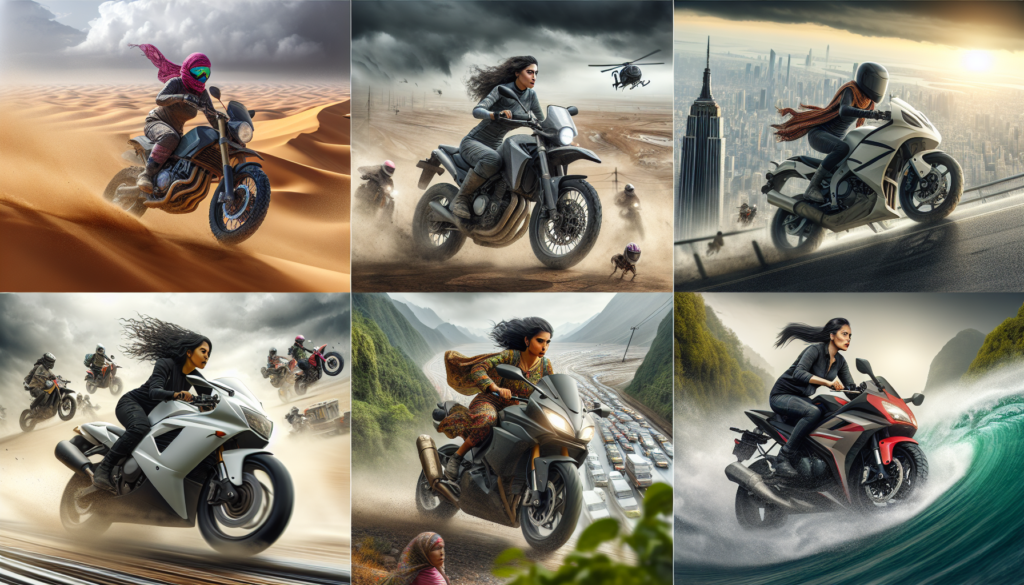 Superação no Motociclismo Feminino - Mulheres de Moto Pelo Mundo.