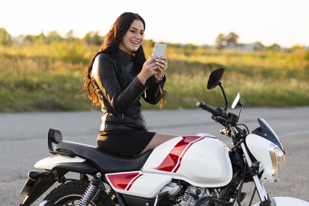 motos para mulheres - ao escolher uma moto.